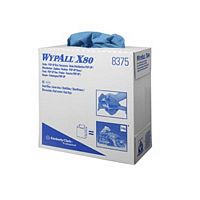 фото Салфетки протирочные Kimberly-Clark 8375 WYPALL X80 (голубые)