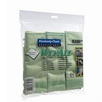 фото Салфетки протирочные WYPALL Kimberly-Clark 8396 (зеленые)